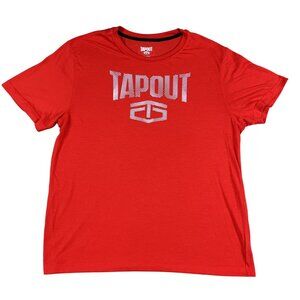 Tap Out 2016 Mens Red T-Shirt Sz‎ XL